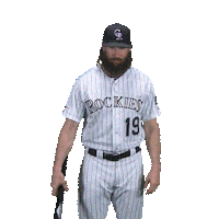 charlie blackmon Sticker by Colorado Rockies