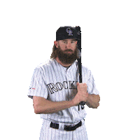 charlie blackmon Sticker by Colorado Rockies