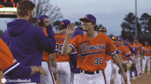 Celebrate Go Tigers GIF by Clemson Tigers