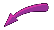 Arrow Sticker by Purpo
