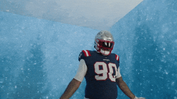 Waving Get Up GIF by New England Patriots
