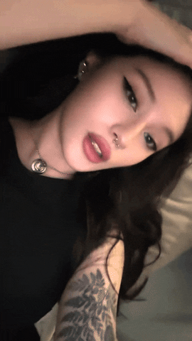 Cute Girl Twitch GIF