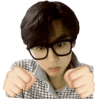 Boxing Punch Sticker