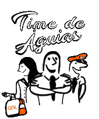 time viajar Sticker by GOL Linhas Aéreas