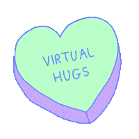 Message Candy Heart Sticker