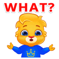 What Is It Omg Sticker by Lucas and Friends by RV AppStudios