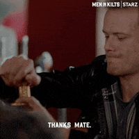 Stealing Sam Heughan GIF by Men in Kilts: A Roadtrip with Sam and Graham
