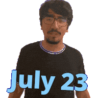 July 23 Sticker
