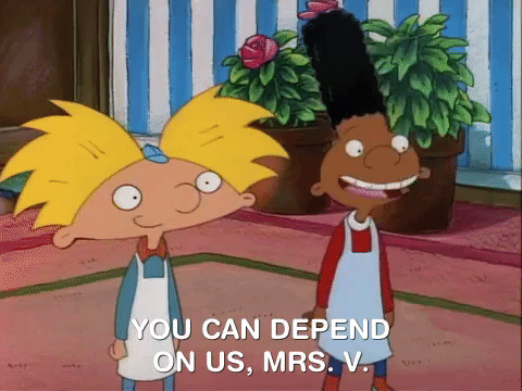 hey arnold nick splat GIF