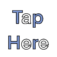 Swipe Up Tap Tap Sticker