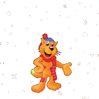 Cat Snow Sticker by Ballorig