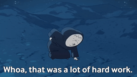 MediKron giphygifmaker starwars hard work palpatine GIF