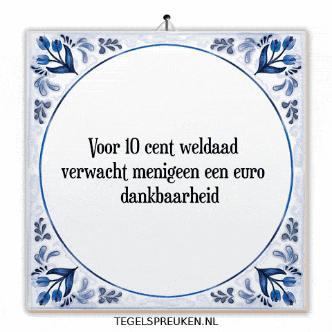 Humor Respect GIF by Tegelspreuken.nl