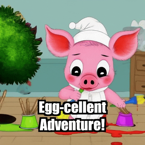 Easter Eggs GIF by The Pigasso