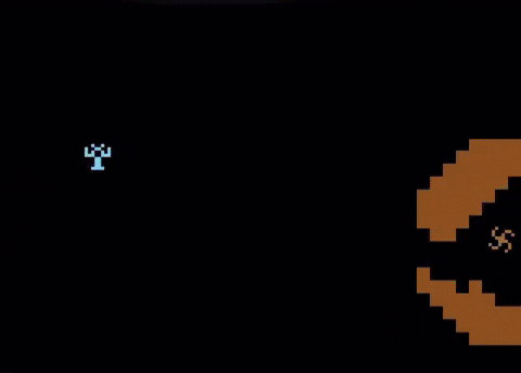 chrstphrbrwn video game computer game atari 2600 yars revenge GIF