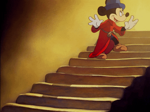 Oldflowers giphyupload disney leaving mickey mouse GIF