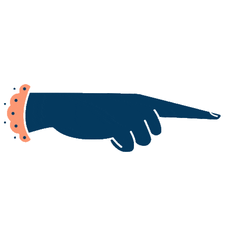 Look Hand Sticker