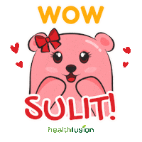 Heart Love Sticker by Health Fusion