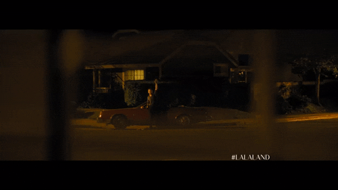 ryan gosling car GIF by La La Land