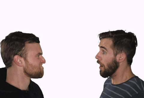 Adpodcast giphyupload fight angry face GIF