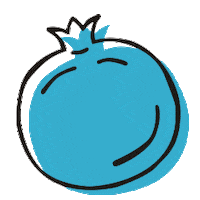 boyberry fruit berry blueberry boyberry Sticker