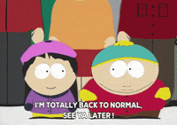 happy eric cartman GIF by South Park 