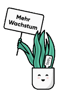Plant Grow Sticker by feey.pflanzen