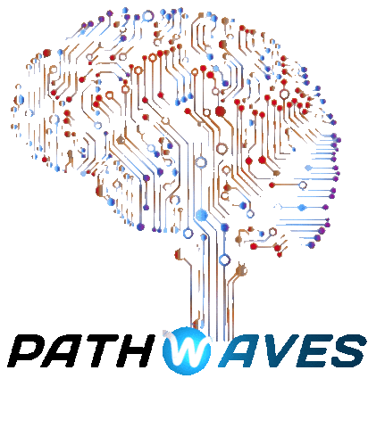 Pathwaves giphyupload brain meditation mindfulness Sticker