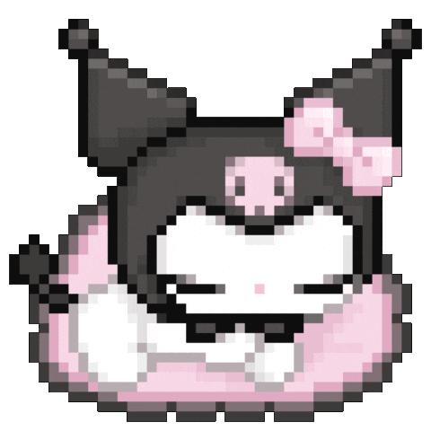 Hello Kitty Sleeping Sticker