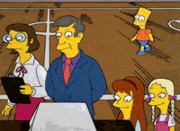 The Simpsons GIF