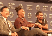 aziz ansari lol GIF by The Paley Center for Media