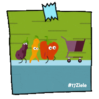 Sustainability Vegetables Sticker by 17Ziele