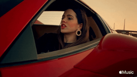 Sports Car Wink GIF by Apple Music
