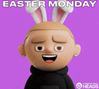 Easter Bunny Football GIF by OneFootball Heads