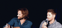 aborddelimpala nope slap jensen ackles jared padalecki GIF