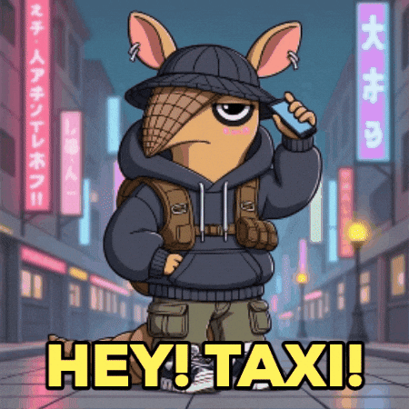 Calling Hitch Hike GIF by Chillo Dillo