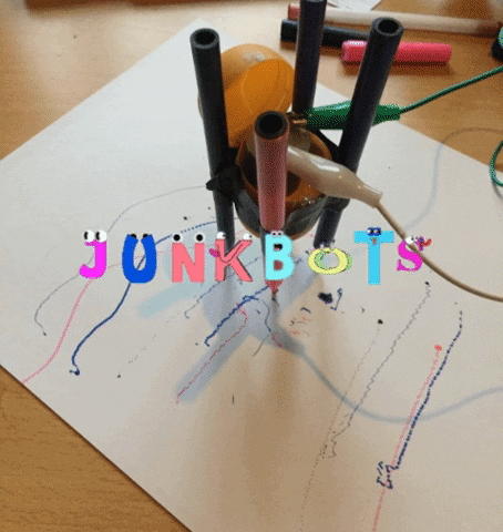 robot junk GIF