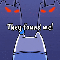 Scared Caught In The Act GIF by MESA My Emotional Support Animal