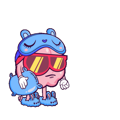 Crypto Sleep Sticker by BigBrains