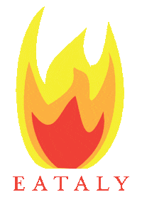 fire grilling Sticker by Eataly Flatiron