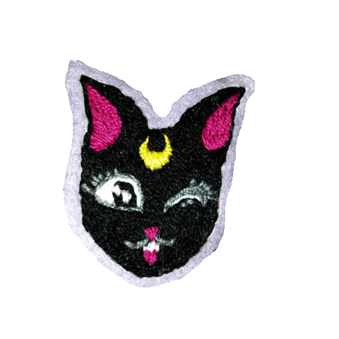 chilla_killa giphyupload moon luna pin Sticker
