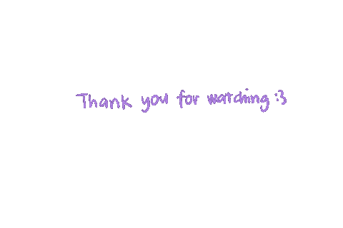 Thank You For Watching Sticker