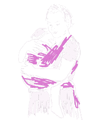 Babywearing Tragetuch Sticker by Mamamal3