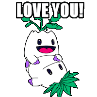 I Love You Kiss Sticker by Magic Eden