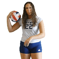 Volleyball Player Naia Sticker by MVNU Volleyball