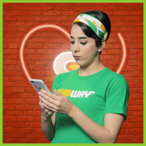 double tap love GIF by SubwayMX
