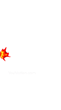 Animation Fire Sticker by youmotion.com