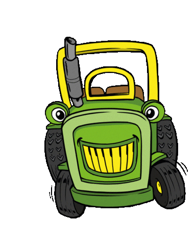 Norgerberg camping tractor drenthe kamperen Sticker