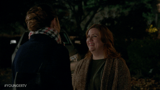 Tv Land Kiss GIF by YoungerTV