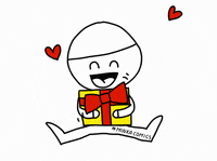 Happy Christmas Present GIF